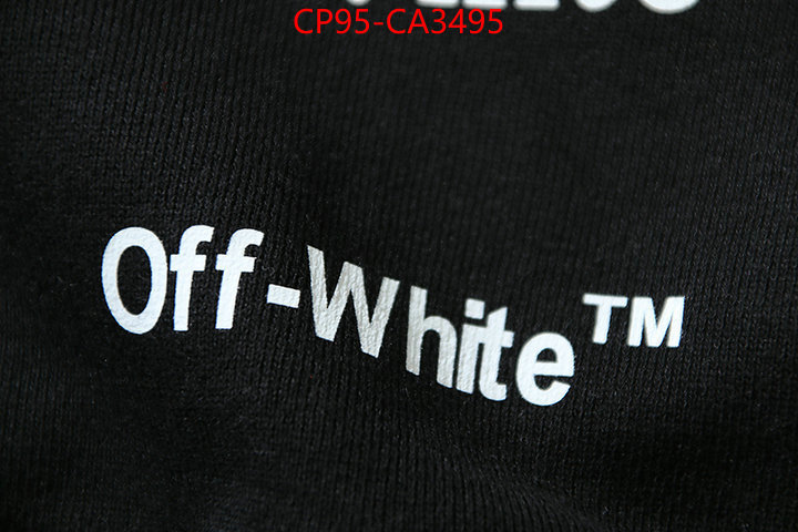 Clothing-OffWhite designer ID: CA3495 $: 95USD