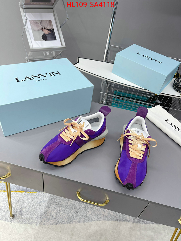 Men Shoes-LANVIN cheap replica ID: SA4118 $: 109USD