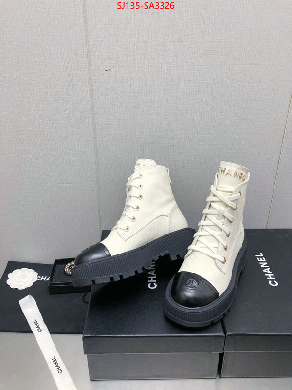 Women Shoes-Chanel luxury fake ID: SA3326 $: 135USD