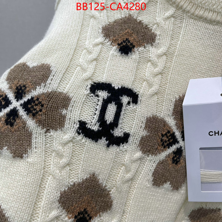 Clothing-Chanel online store ID: CA4280 $: 125USD