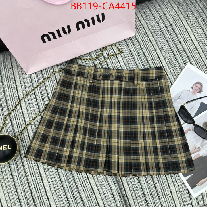 Clothing-MIU MIU sell high quality ID: CA4415 $: 119USD