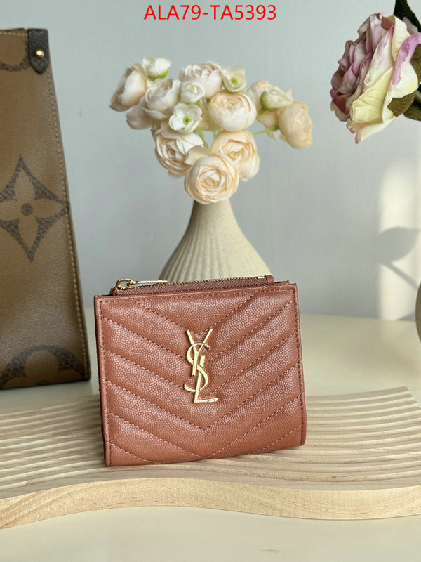 YSL Bags(TOP)-Wallet- what best replica sellers ID: TA5393 $: 79USD,