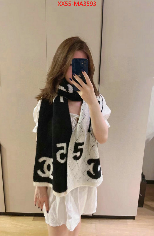 Scarf-Chanel buy cheap ID: MA3593 $: 55USD