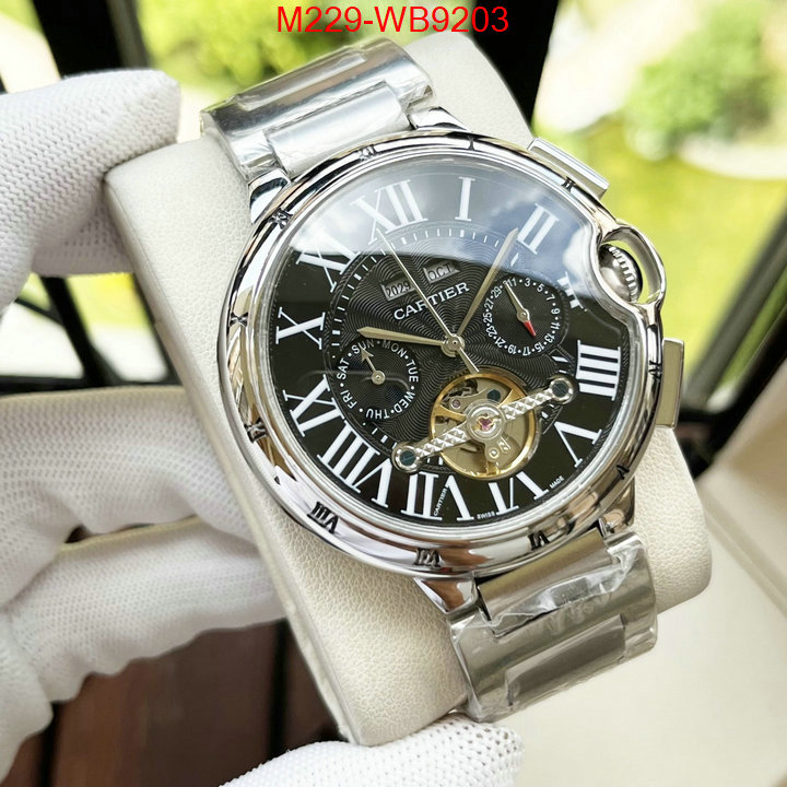 Watch(TOP)-Cartier where can i buy the best quality ID: WB9203 $: 229USD