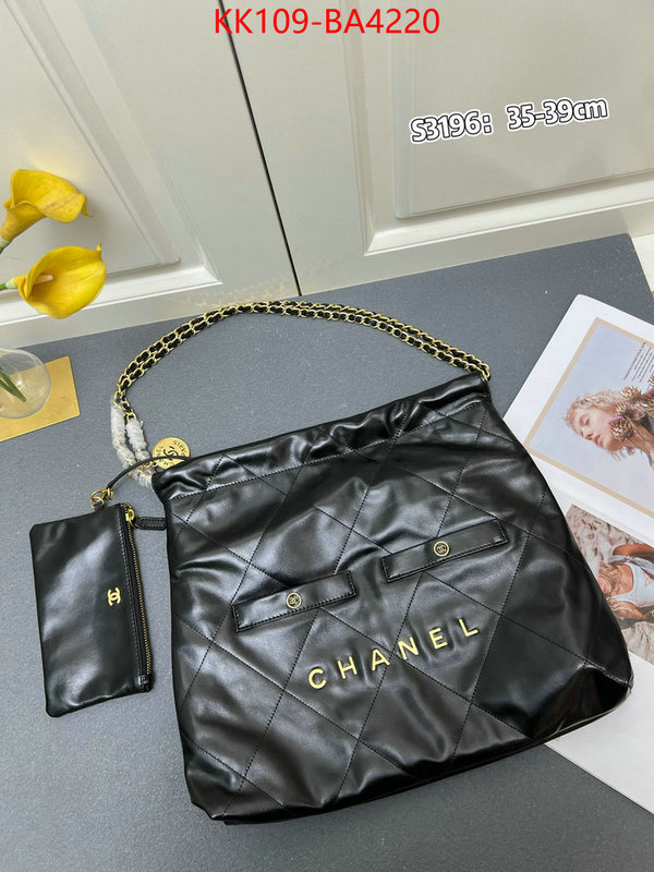 Chanel Bags(4A)-Handbag- high quality aaaaa replica ID: BA4220 $: 109USD,