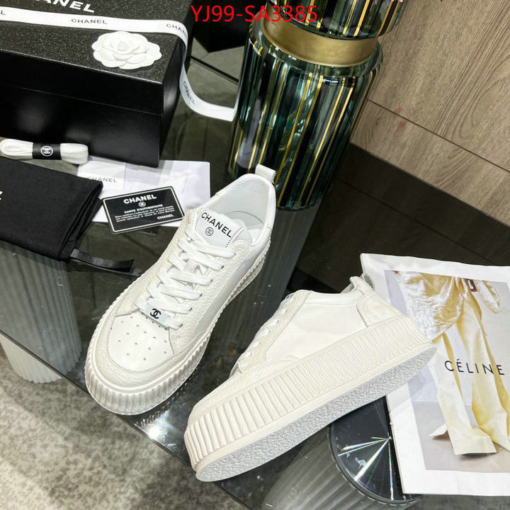 Women Shoes-Chanel top perfect fake ID: SA3385 $: 99USD