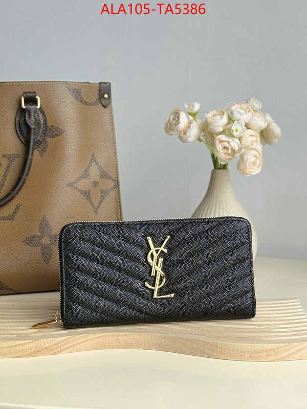 YSL Bags(TOP)-Wallet- customize best quality replica ID: TA5386 $: 105USD,