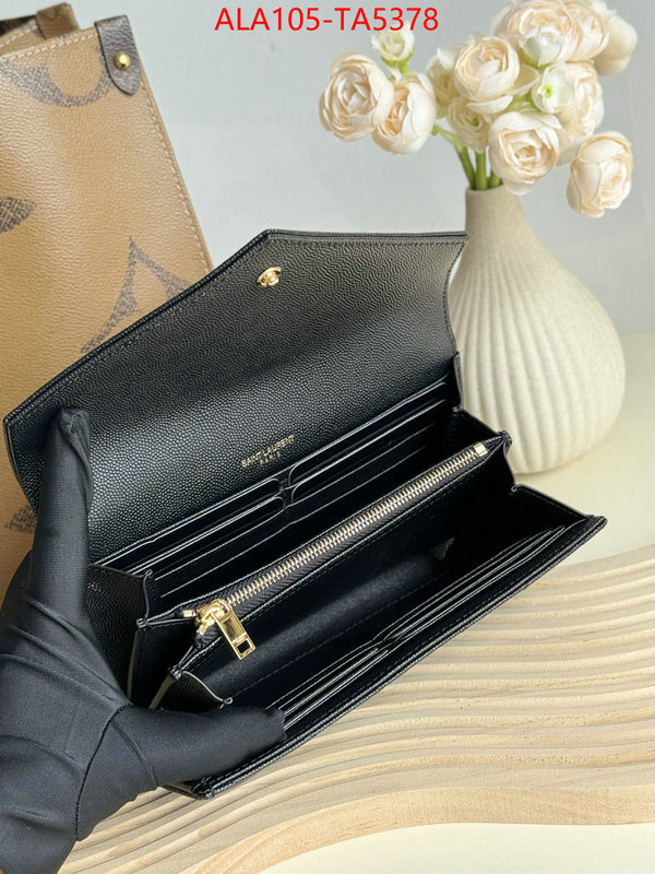 YSL Bags(TOP)-Wallet- best luxury replica ID: TA5378 $: 105USD,