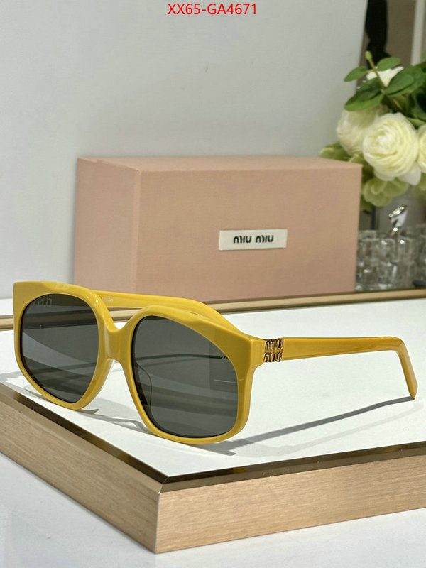 Glasses-Miu Miu online sale ID: GA4671 $: 65USD