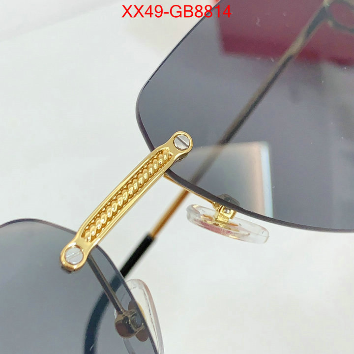 Glasses-Cartier what is aaaaa quality ID: GB8814 $: 49USD