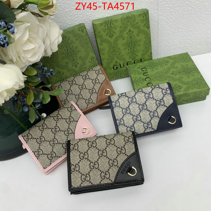 Gucci Bags(4A)-Wallet- 7 star quality designer replica ID: TA4571 $: 45USD,