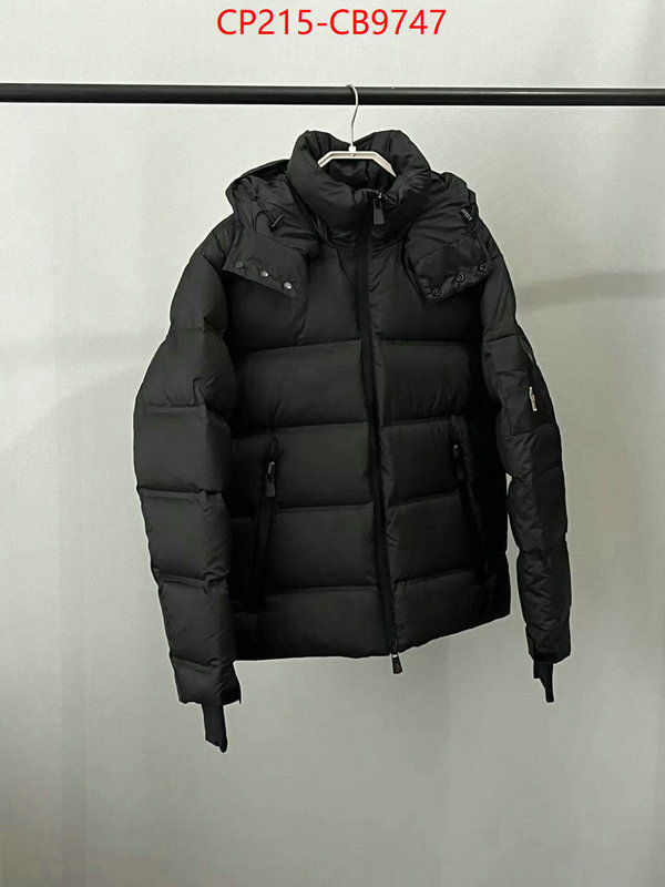 Down jacket Men-Moncler wholesale ID: CB9747 $: 215USD