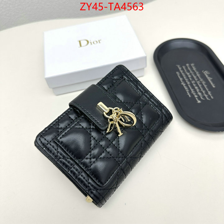 Dior Bags(4A)-Wallet- best capucines replica ID: TA4563 $: 45USD,