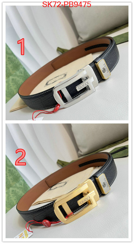 Belts-Gucci where to buy the best replica ID: PB9475 $: 72USD