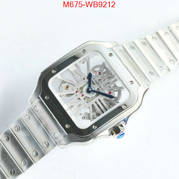 Watch(TOP)-Cartier cheap replica ID: WB9212 $: 675USD