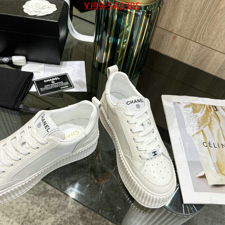 Women Shoes-Chanel top perfect fake ID: SA3385 $: 99USD