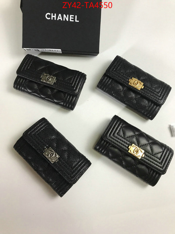 Chanel Bags(4A)-Wallet- buy the best high quality replica ID: TA4550 $: 42USD,