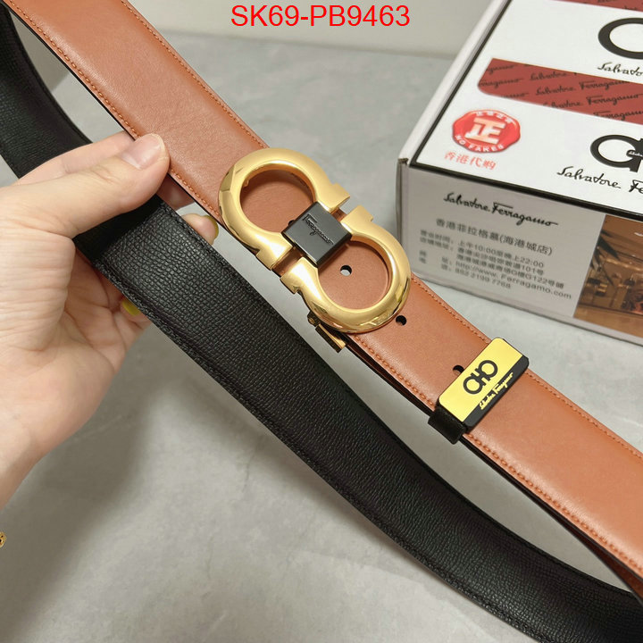 Belts-Ferragamo top quality fake ID: PB9463 $: 69USD