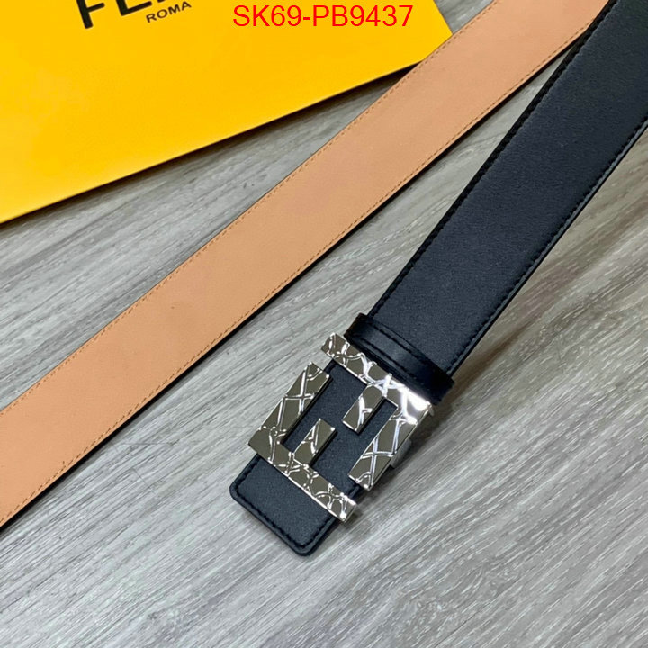 Belts-Fendi new ID: PB9437 $: 69USD