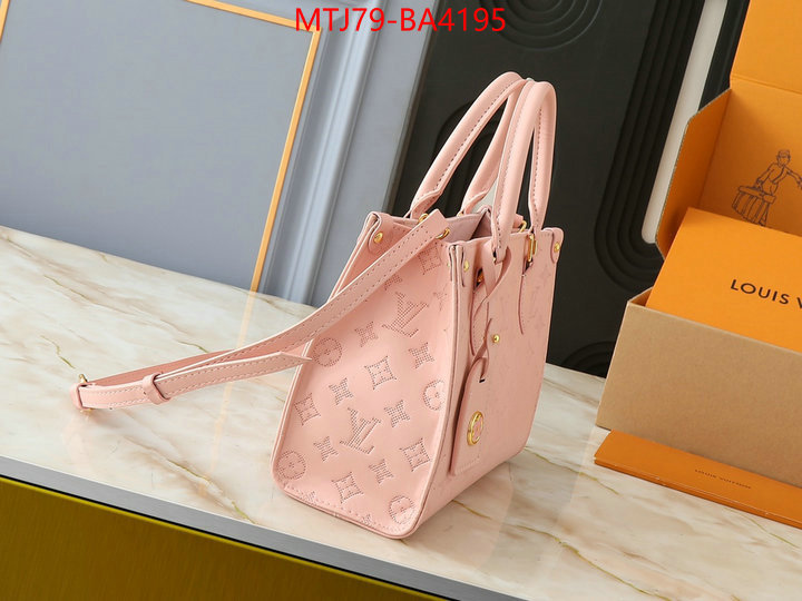 LV Bags(4A)-Handbag Collection- 1:1 replica ID: BA4195 $: 79USD,