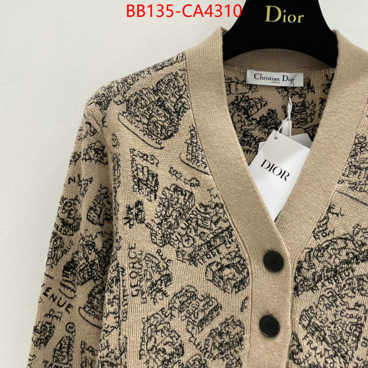 Clothing-Dior best replica quality ID: CA4310 $: 135USD