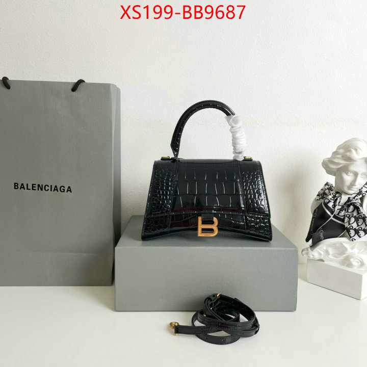 Balenciaga Bags(TOP)-Hourglass- high quality replica designer ID: BB9687 $: 199USD,