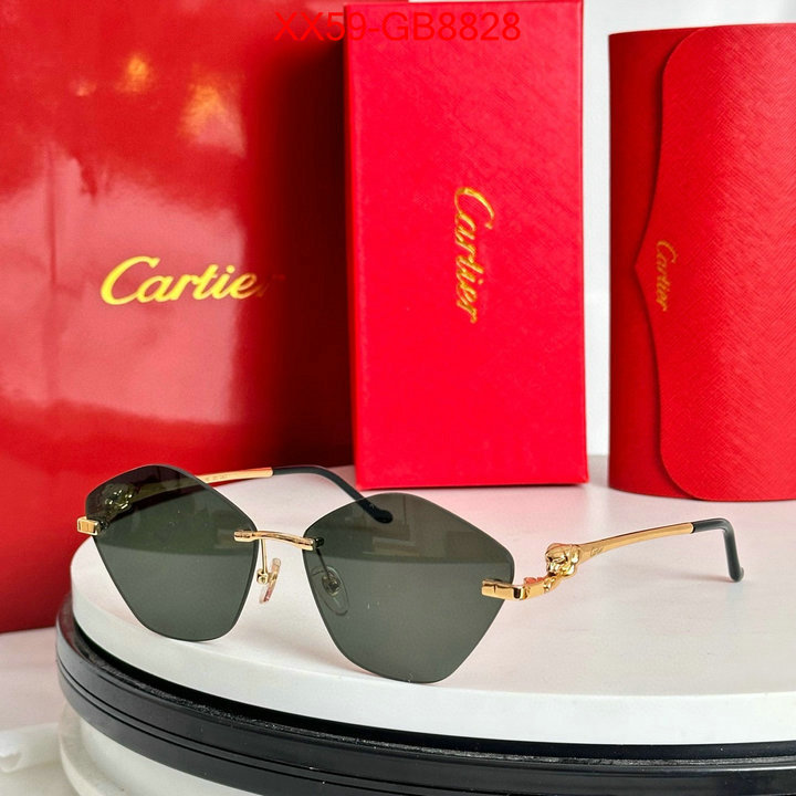 Glasses-Cartier best quality replica ID: GB8828 $: 59USD