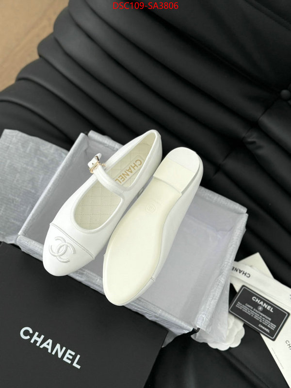 Women Shoes-Chanel high quality aaaaa replica ID: SA3806 $: 109USD