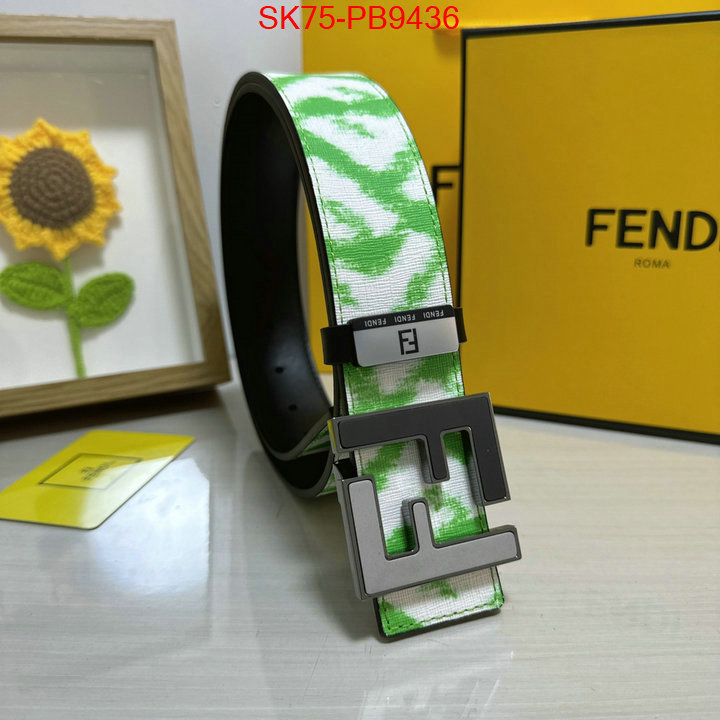 Belts-Fendi aaaaa customize ID: PB9436 $: 75USD