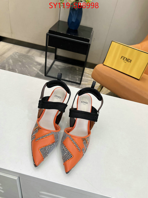 Women Shoes-Fendi cheap online best designer ID: SB8998 $: 119USD