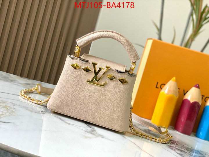 LV Bags(4A)-Handbag Collection- how to start selling replica ID: BA4178 $: 105USD,