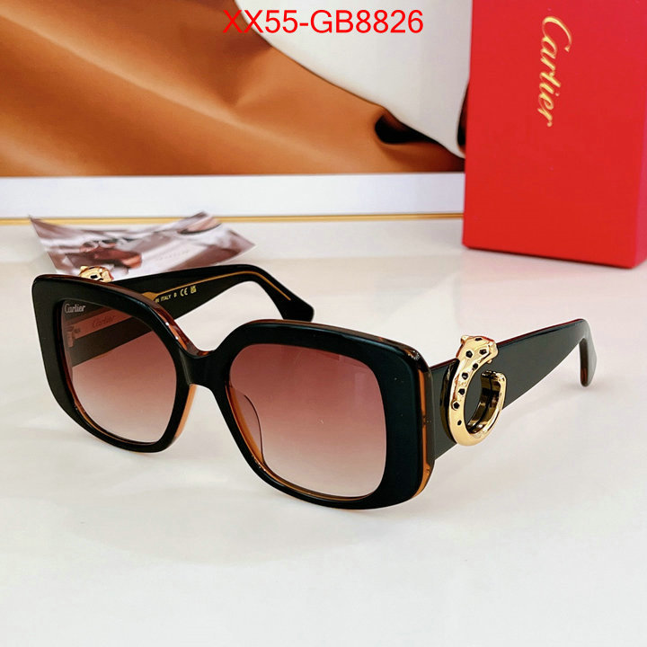 Glasses-Cartier only sell high-quality ID: GB8826 $: 55USD