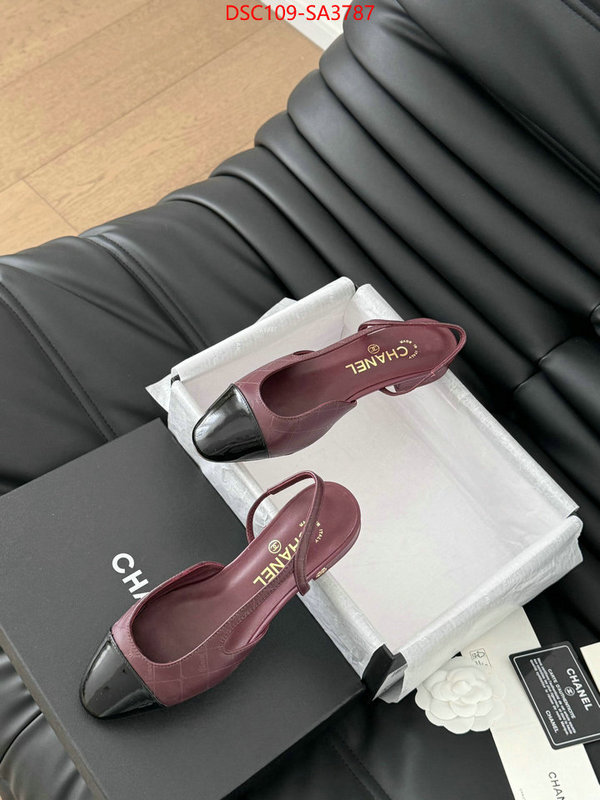 Women Shoes-Chanel 2024 luxury replicas ID: SA3787 $: 109USD