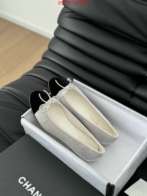 Women Shoes-Chanel what is a counter quality ID: SA3801 $: 95USD