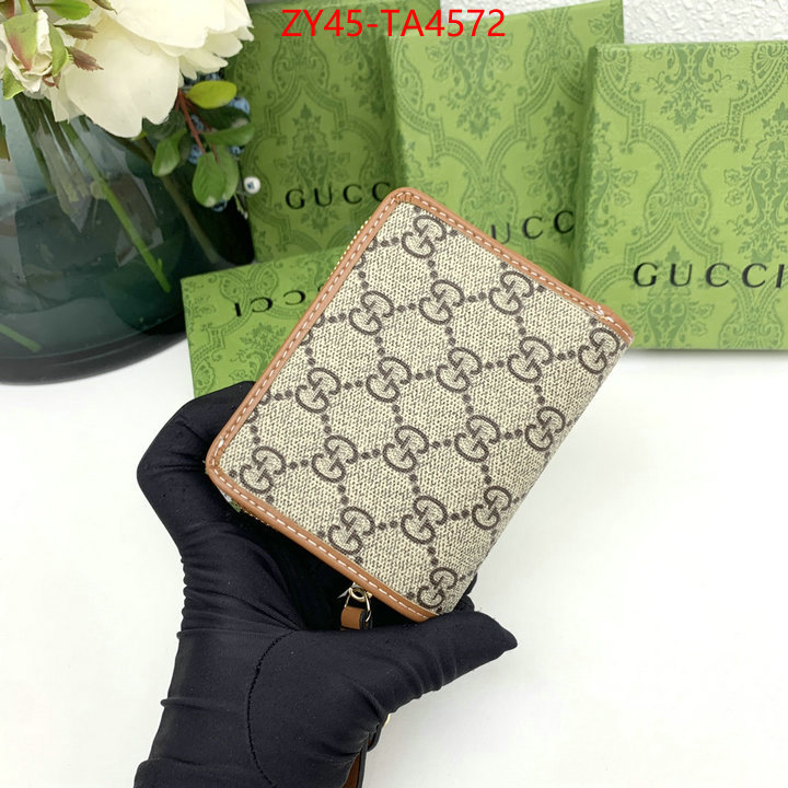 Gucci Bags(4A)-Wallet- aaaaa+ replica ID: TA4572 $: 45USD,