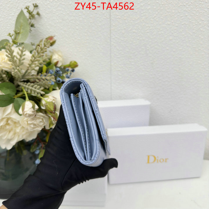 Dior Bags(4A)-Wallet- outlet 1:1 replica ID: TA4562 $: 45USD,