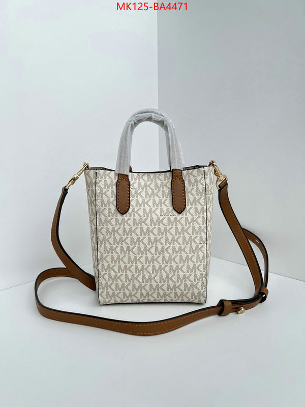 Michael Kors Bags(TOP)-Handbag- best fake ID: BA4471 $: 125USD,