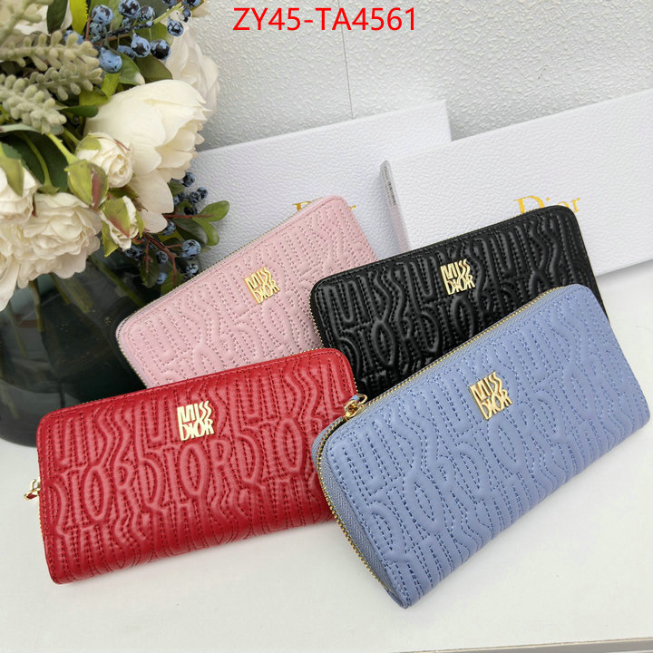 Dior Bags(4A)-Wallet- good quality replica ID: TA4561 $: 45USD,