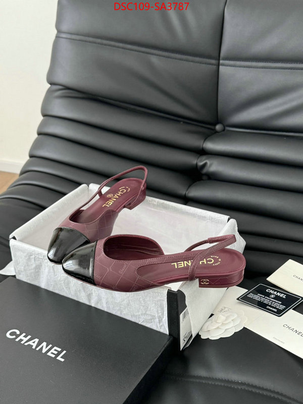 Women Shoes-Chanel 2024 luxury replicas ID: SA3787 $: 109USD