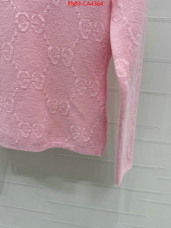 Clothing-Gucci designer 1:1 replica ID: CA4364 $: 89USD