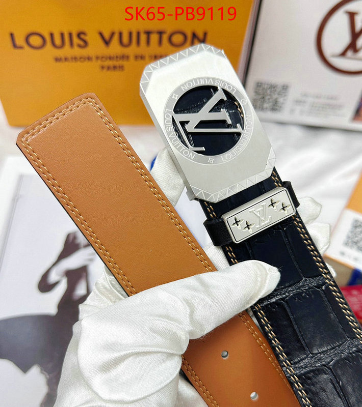 Belts-LV quality replica ID: PB9119 $: 65USD