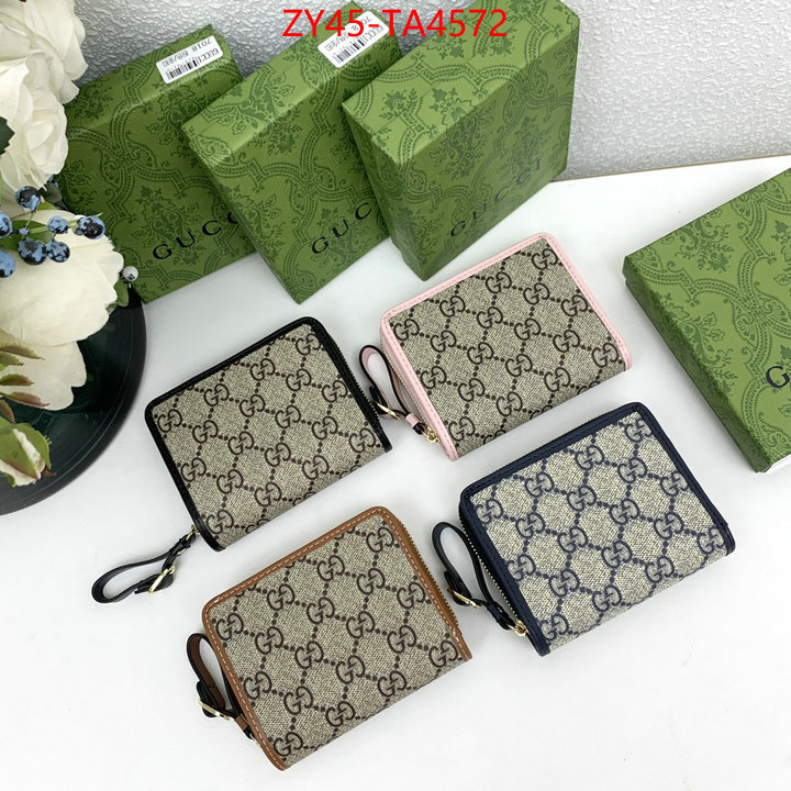 Gucci Bags(4A)-Wallet- aaaaa+ replica ID: TA4572 $: 45USD,