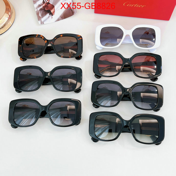 Glasses-Cartier only sell high-quality ID: GB8826 $: 55USD