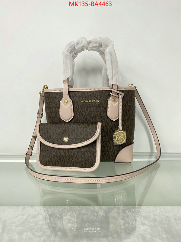 Michael Kors Bags(TOP)-Handbag- the highest quality fake ID: BA4463 $: 135USD,