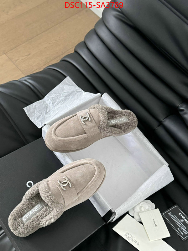 Women Shoes-Chanel 1:1 replica wholesale ID: SA3789 $: 115USD