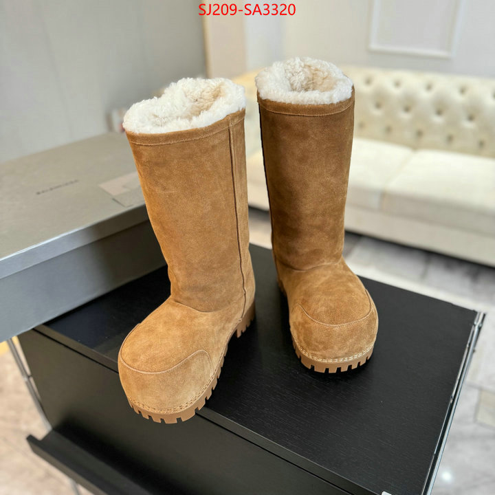 Men Shoes-Boots brand designer replica ID: SA3320 $: 209USD