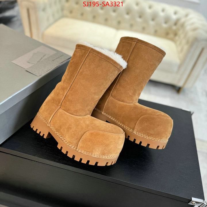 Men Shoes-Balenciaga designer 1:1 replica ID: SA3321 $: 195USD