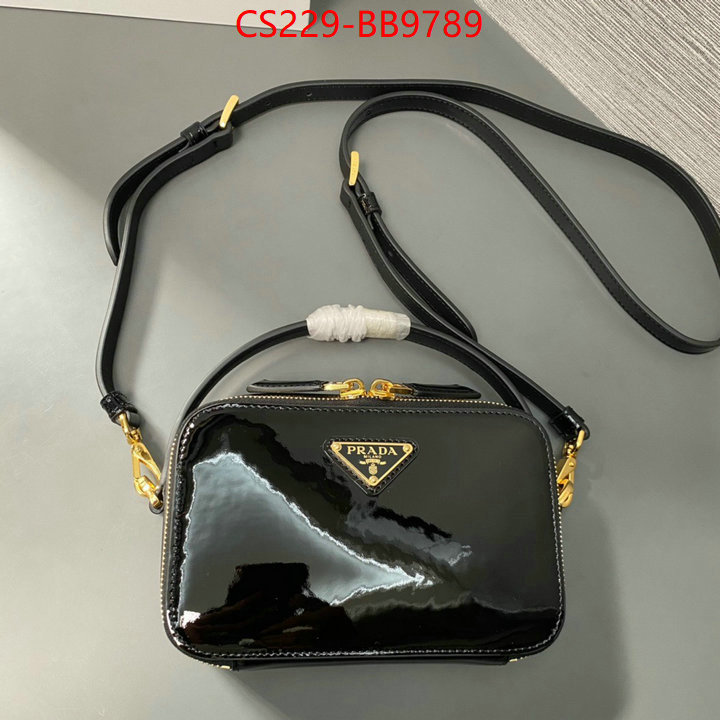 Prada Bags(TOP)-Crossbody- aaaaa replica ID: BB9789 $: 229USD,