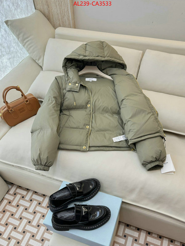 Down jacket Women-Celine designer 1:1 replica ID: CA3533 $: 239USD