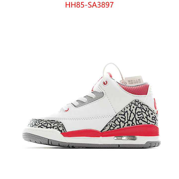 Kids shoes-Air Jordan top 1:1 replica ID: SA3897 $: 85USD